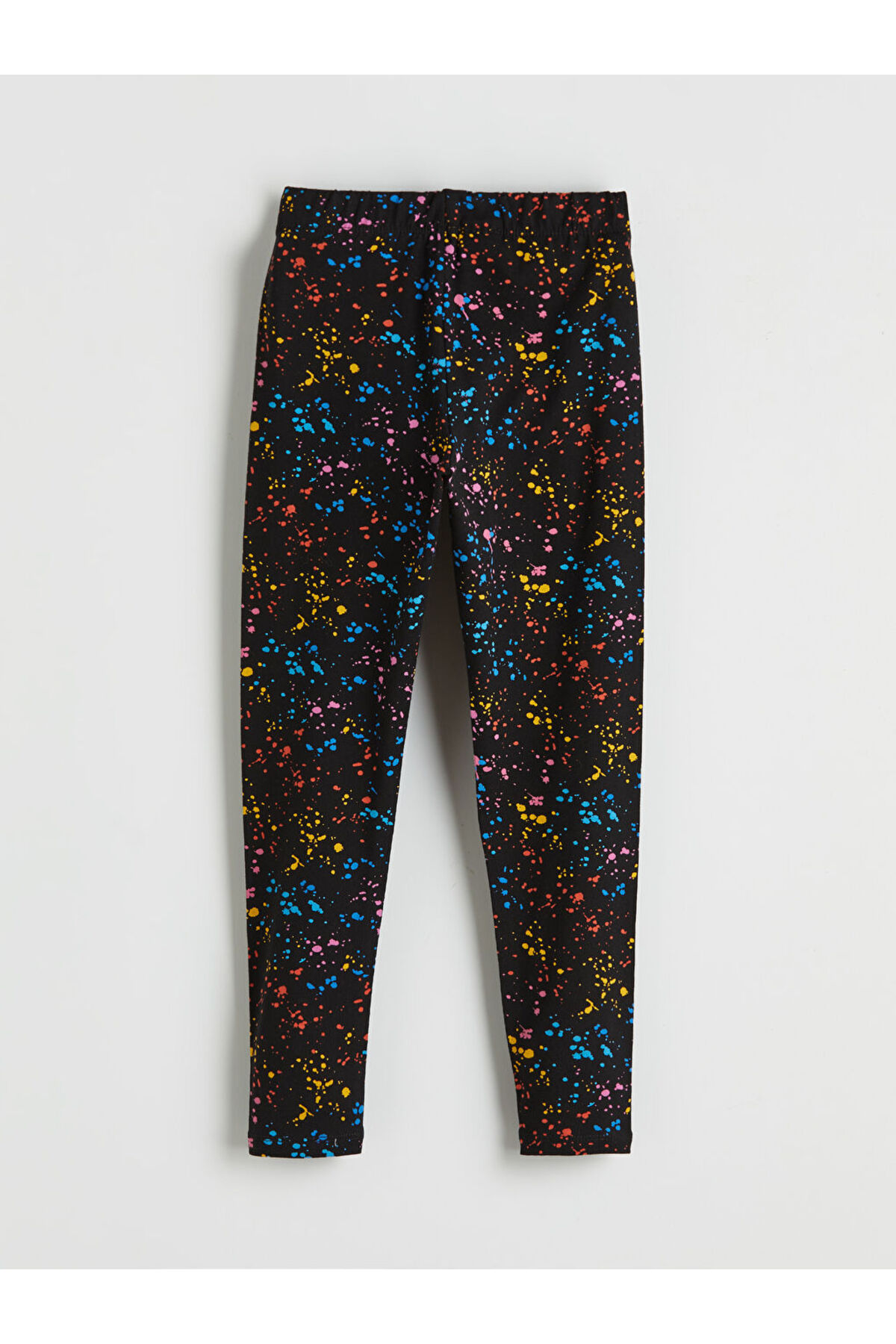 LC Waikiki Siyah Kız Çocuk Desenli Uzun Tayt fotoğrafı 2 (önizleme)