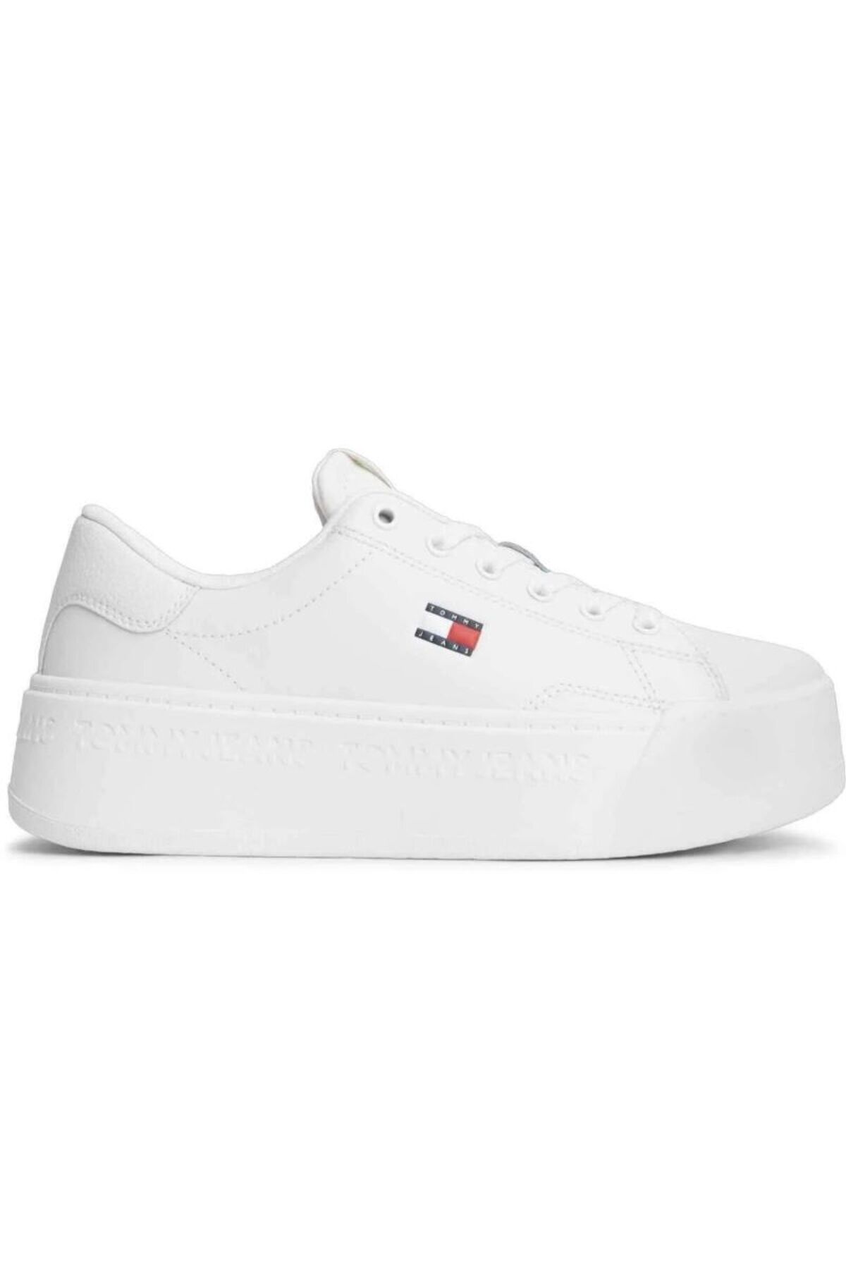 Tommy Hilfiger TJW SCRIPT CUPSOLE FLATFORM αθλητικά παπούτσια