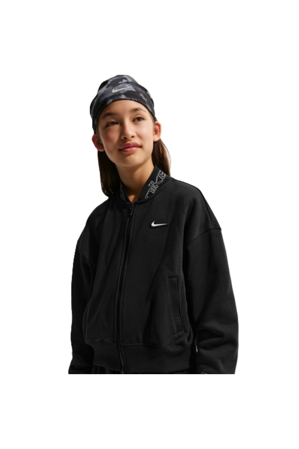 nike bonded blazer black jacket