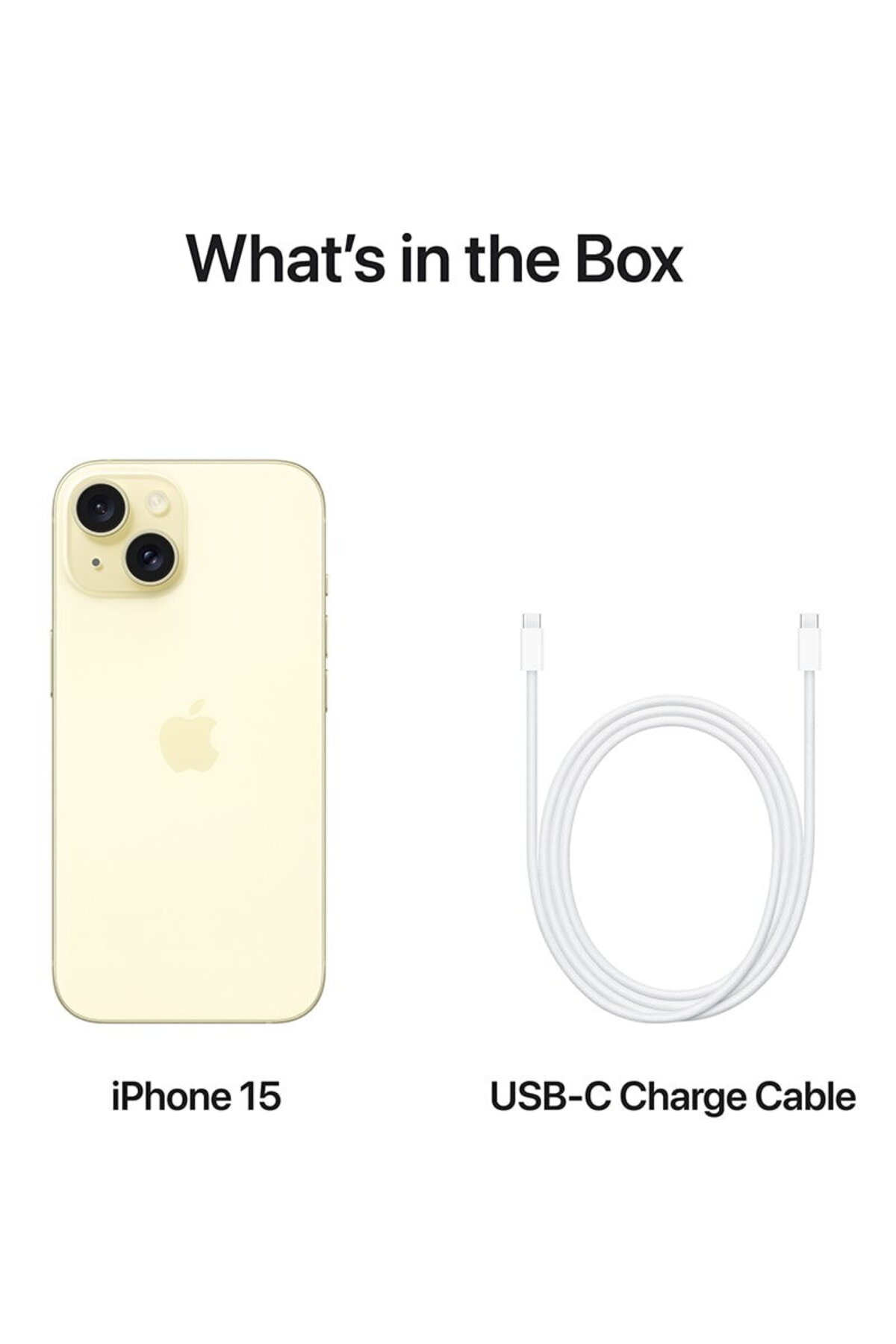 Apple iPhone 15 128GB 6GB RAM 5G Yellow- Trendyol