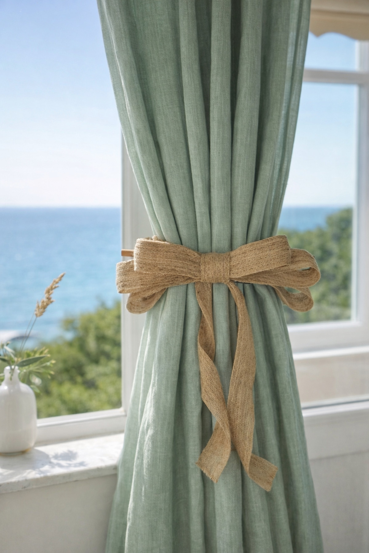 2-piece curtain holder curtain accessory curtain apparatus curtain tie organizer organizer manual labor