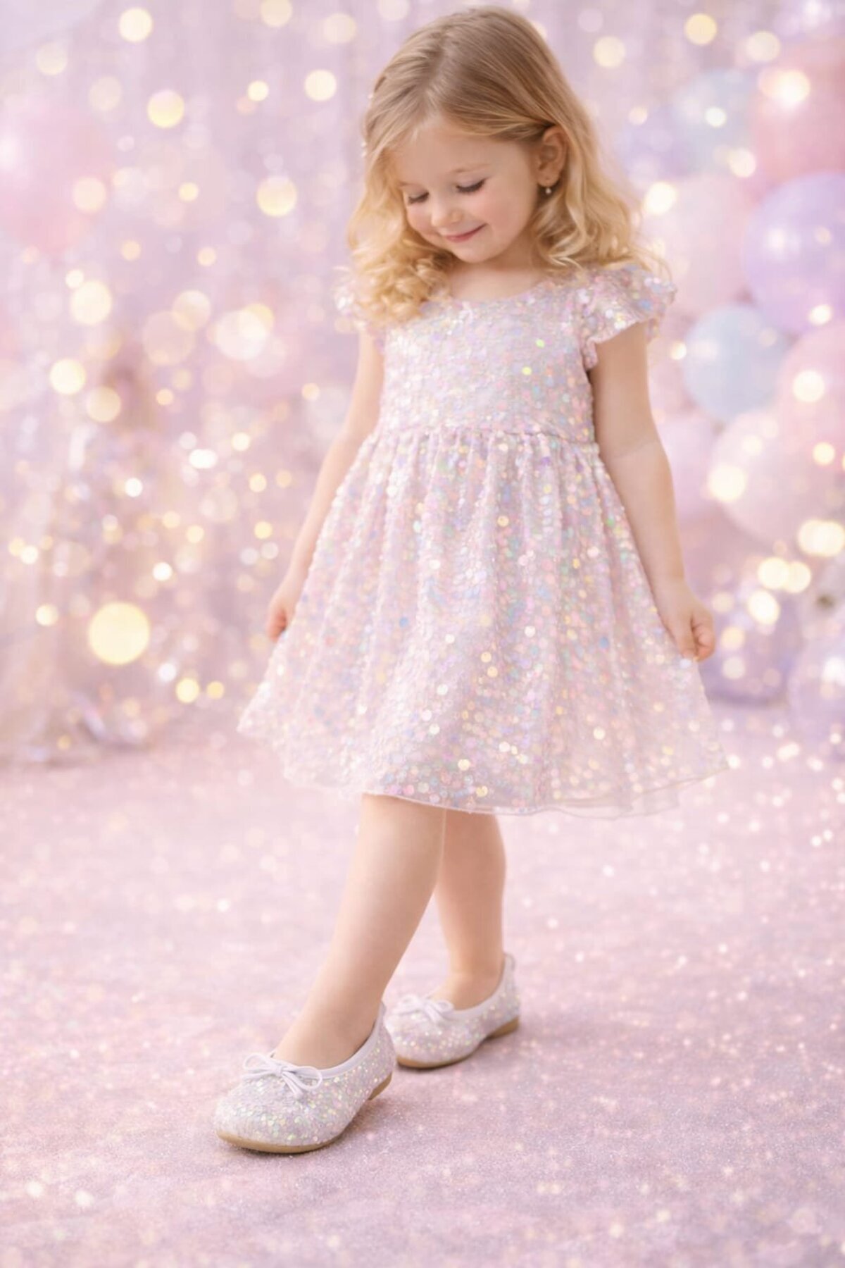 Slipcat KIZ ÇOCUK GÜNLÜK BABET FİYONK DETAYLI YUMUŞAK RAHAT TABANLI fotoğrafı 7 (önizleme)