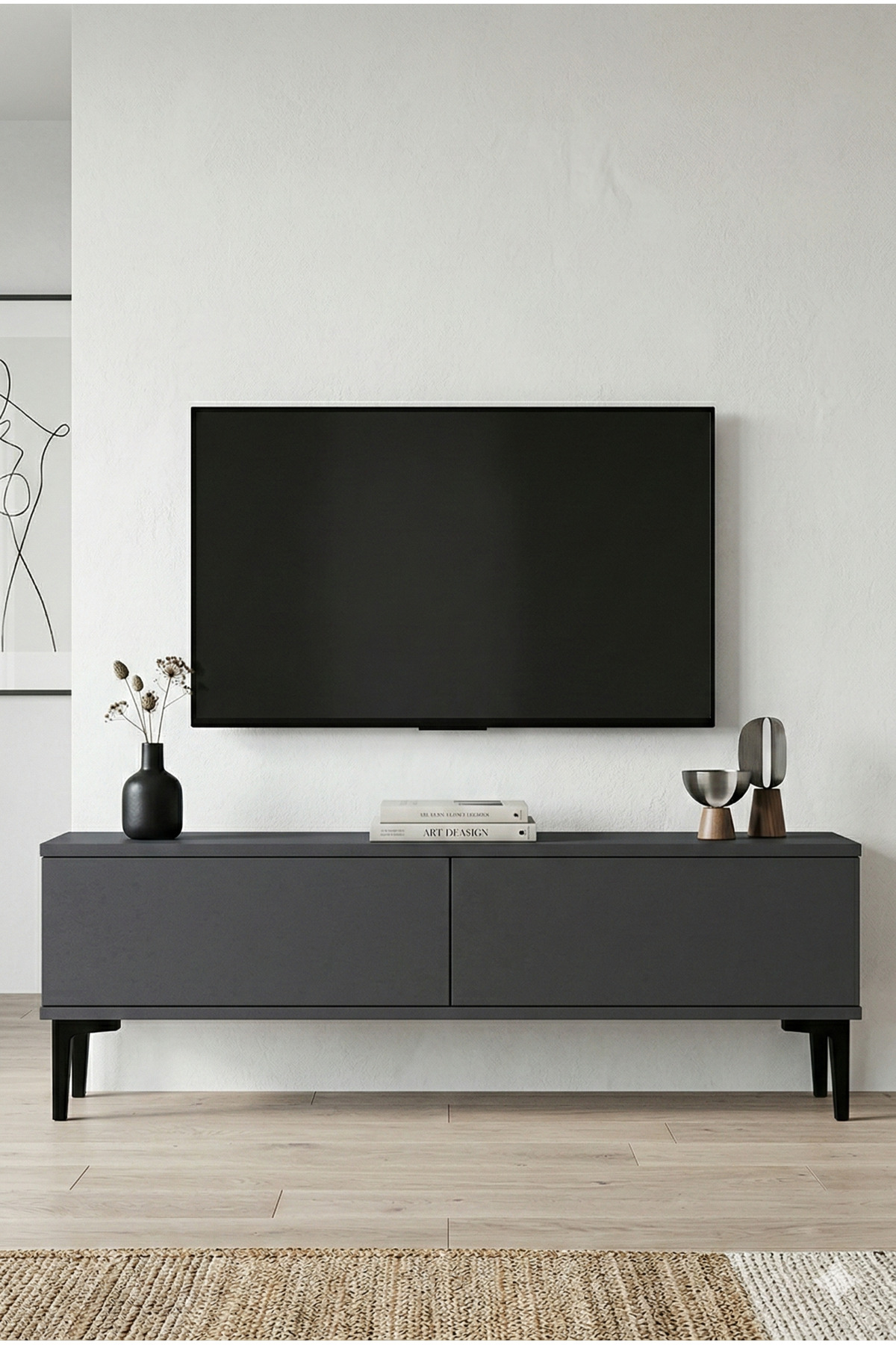 YUMEDİ DESİGN TSA1299A - DİDEMA TV STAND , TV SEHPASI 120CM