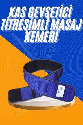 ZERO LAND 1684040782 5 Motorlu Titreşimli Masaj Aleti Masaj Kemeri Göbek Bel ...