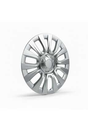 RACİH Fiat Egea 15 İnç Jant Kapağı Gri (4 ADET) Logo hediyeli