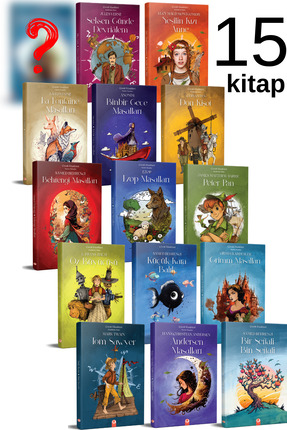 Kızıl Panda Yayınevi Çocuk Klasikleri Seti (15 Kitap)