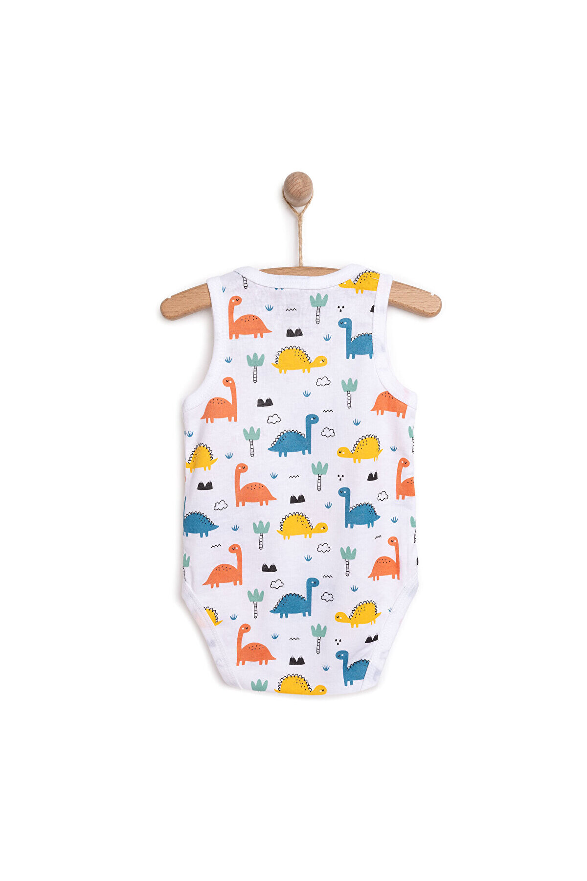 ebebek Hello Baby HelloBaby Erkek Bebek Body Bisiklet Yaka Atlet fotoğrafı 2 (önizleme)