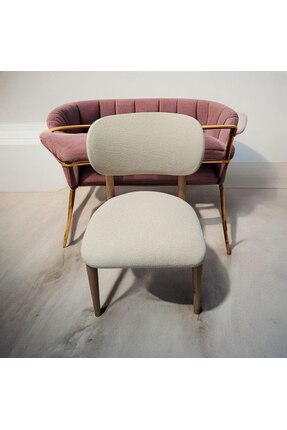 zerif home “Bohem Esnek Lastikli Sandalye Kılıfı Likralı Jakarlı Yıkanabilir ...