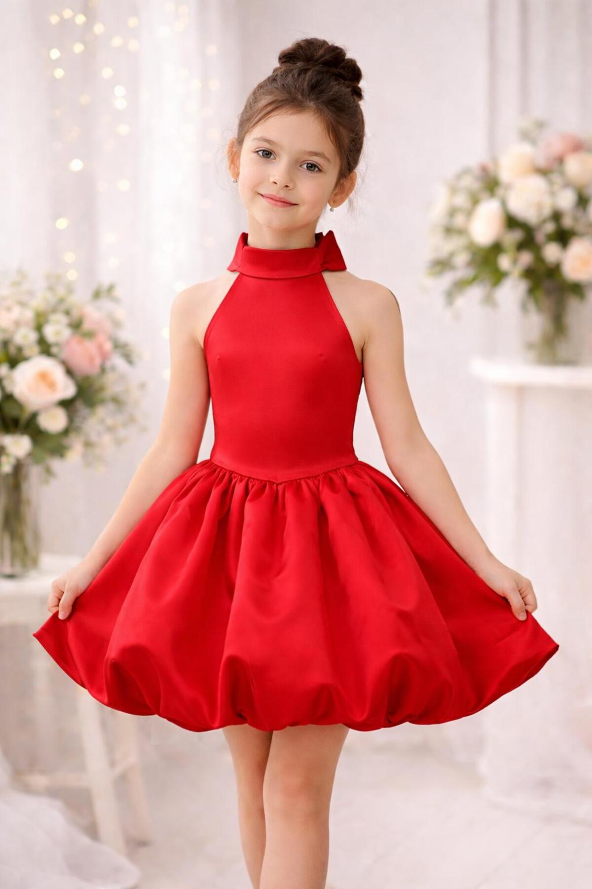 lunavella BALON ETEK, KIZ ÇOCUK, PRENSES MODEL, ELBİSE