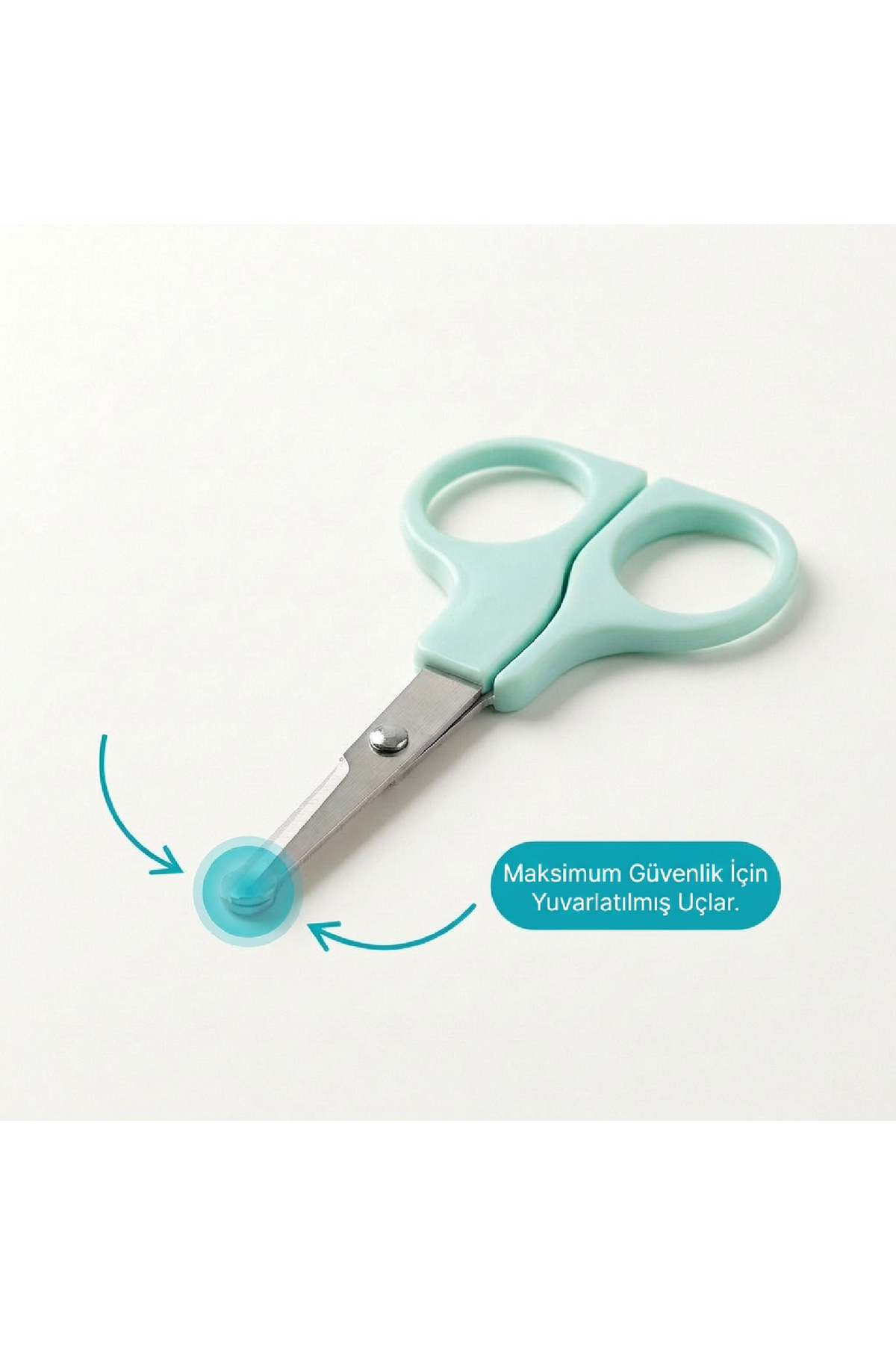 Sevi Bebe Tırnak Bakım Seti Mint Yeşili fotoğrafı 4 (önizleme)