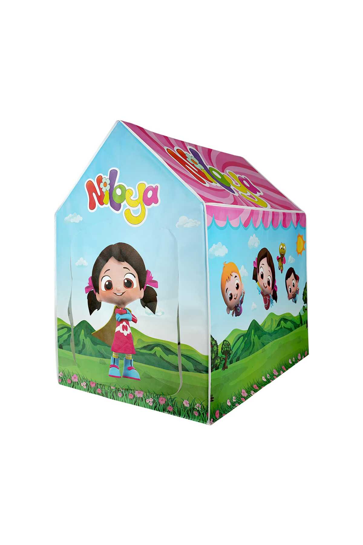 TOHA Niloya Oyun Çadırı 100x100x70 cm Portatif 3+ Yaş – Kolay Kurulum Çocuk Oyun Evi fotoğrafı 6 (önizleme)