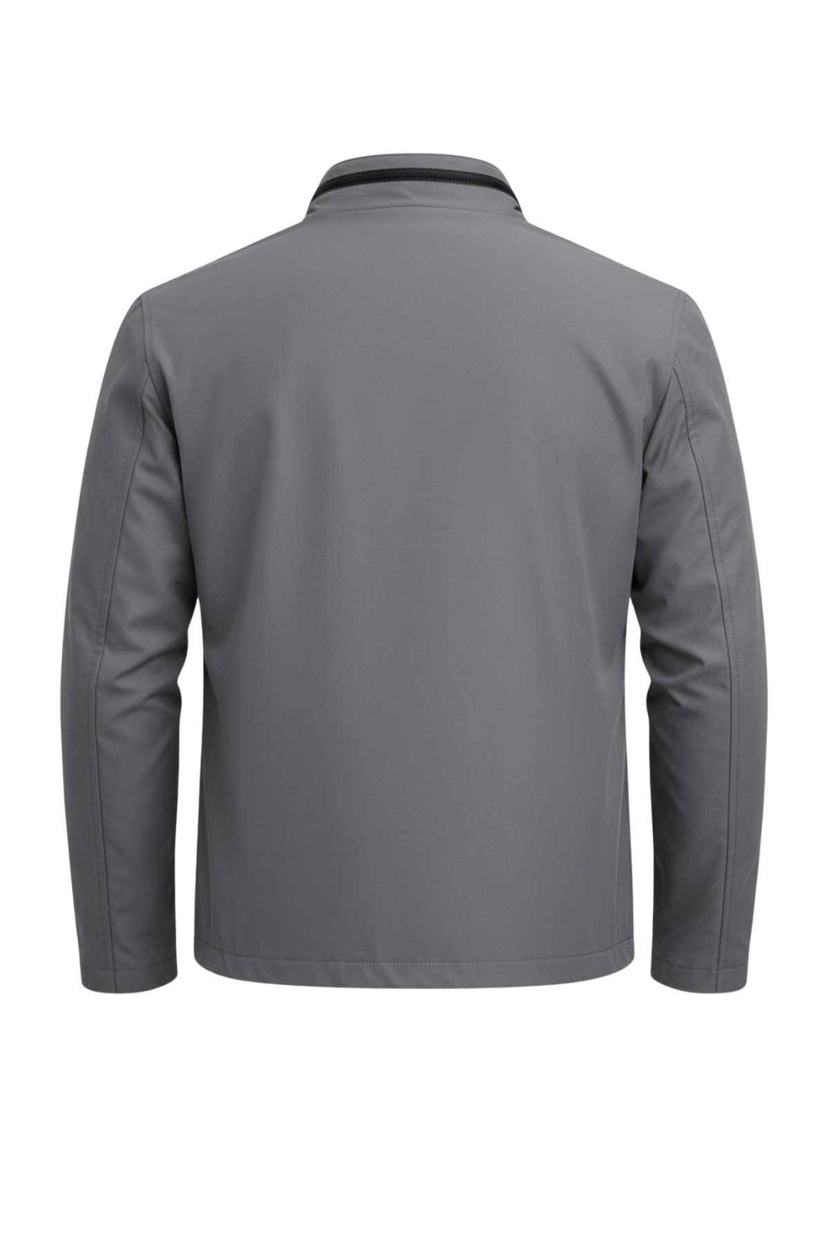 SİVAİST  Gri Erkek Pamuk Polyester Karışımlı Su Ve Rüzgar Geçirmez Mevsimlik&Yazlık Mont - Görsel 5