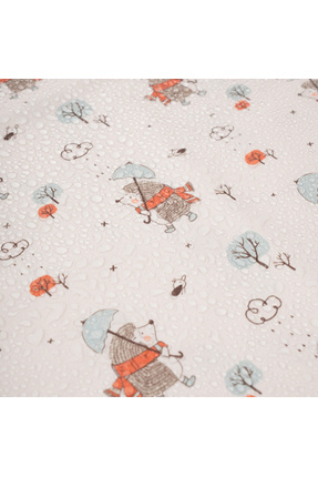 Linalun Kirpi Desenli Su Geçirmez Çok Amaçlı Aktivite Örtüsü