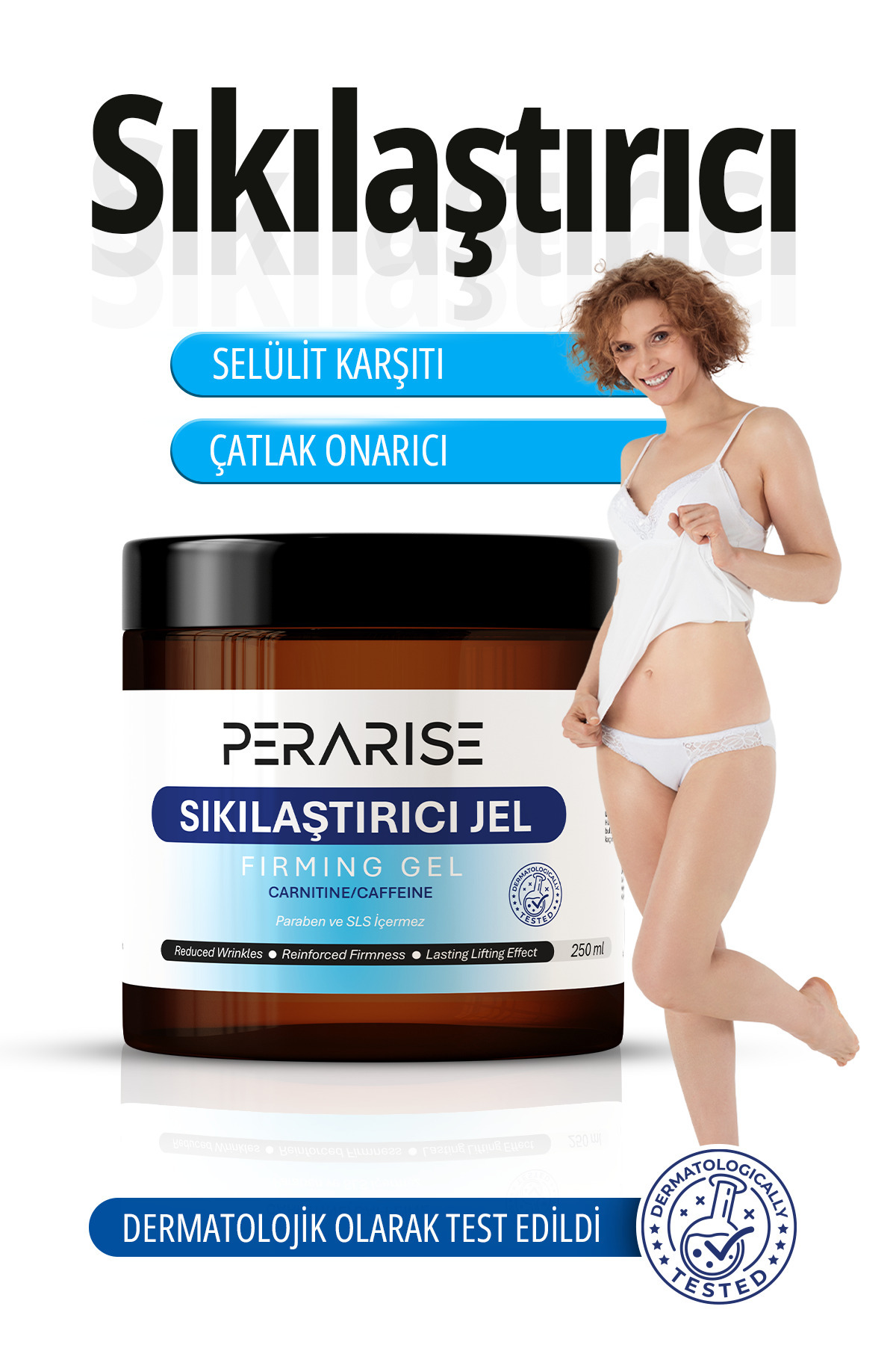 İnceltîcî Sıkılaştırıcı Selülit Jeli - çatlak giderici Yoğun Toparlayıcı Vücut Bakım Kremi 250 Ml — İnceltici5 zayıflama9 yağ yakıcı — تصویر 2 از 5