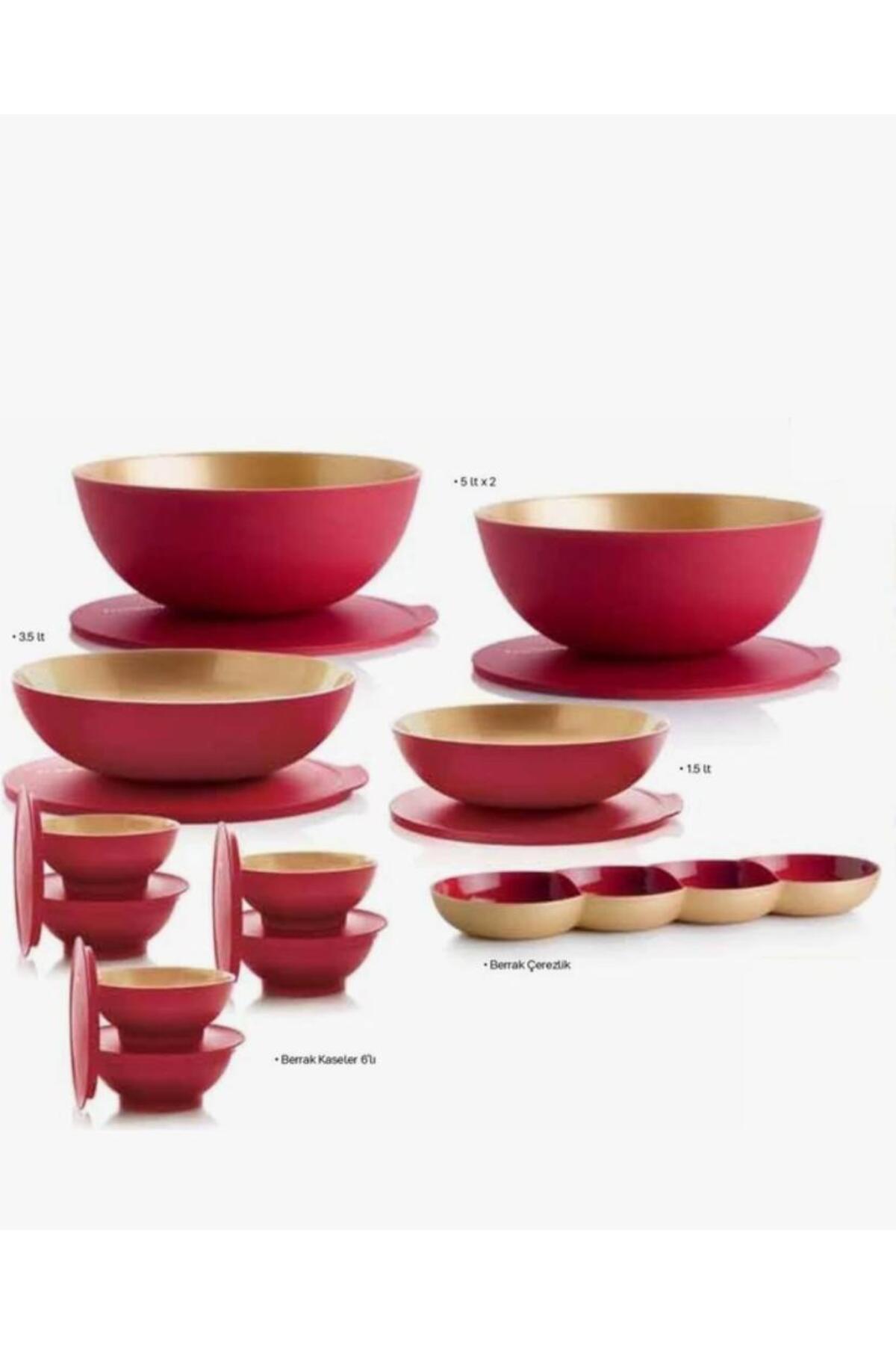Tupperware Berrak sunum saklama seti - Fiyatı