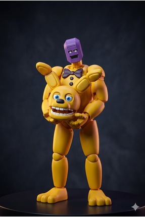 Modellio3D Spring Bonnie Dummy 13 – 21 CM Hareketli Pozlanabilir Koleksiyon F...