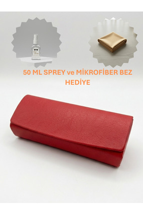 otio Güneş ve Numaralı Gözlük Kutusu, Kırmızı Renk Büyük Boy