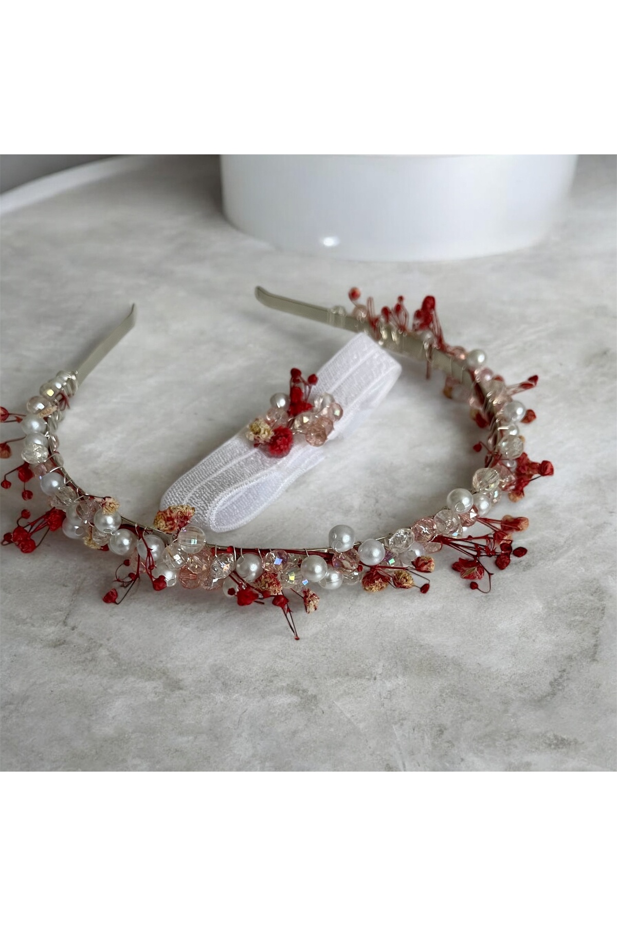 Kadamorganik Özel Tasarım Anne Bebek Lohusa Taç Seti fotoğrafı 5 (önizleme)