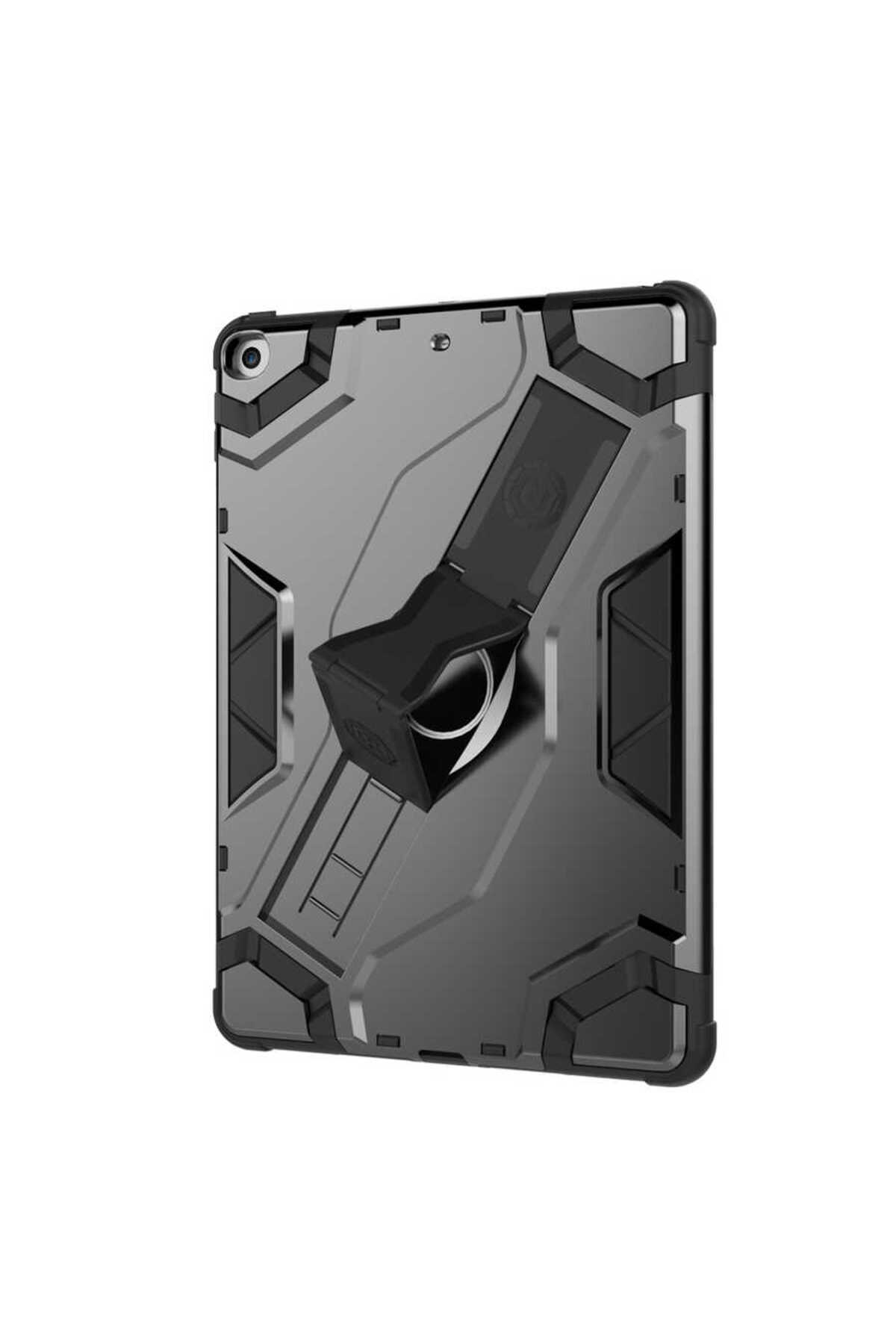 iPad 9.7 2018 (6.Nesil) NRTK Defens Tablet Silikon - Siyah