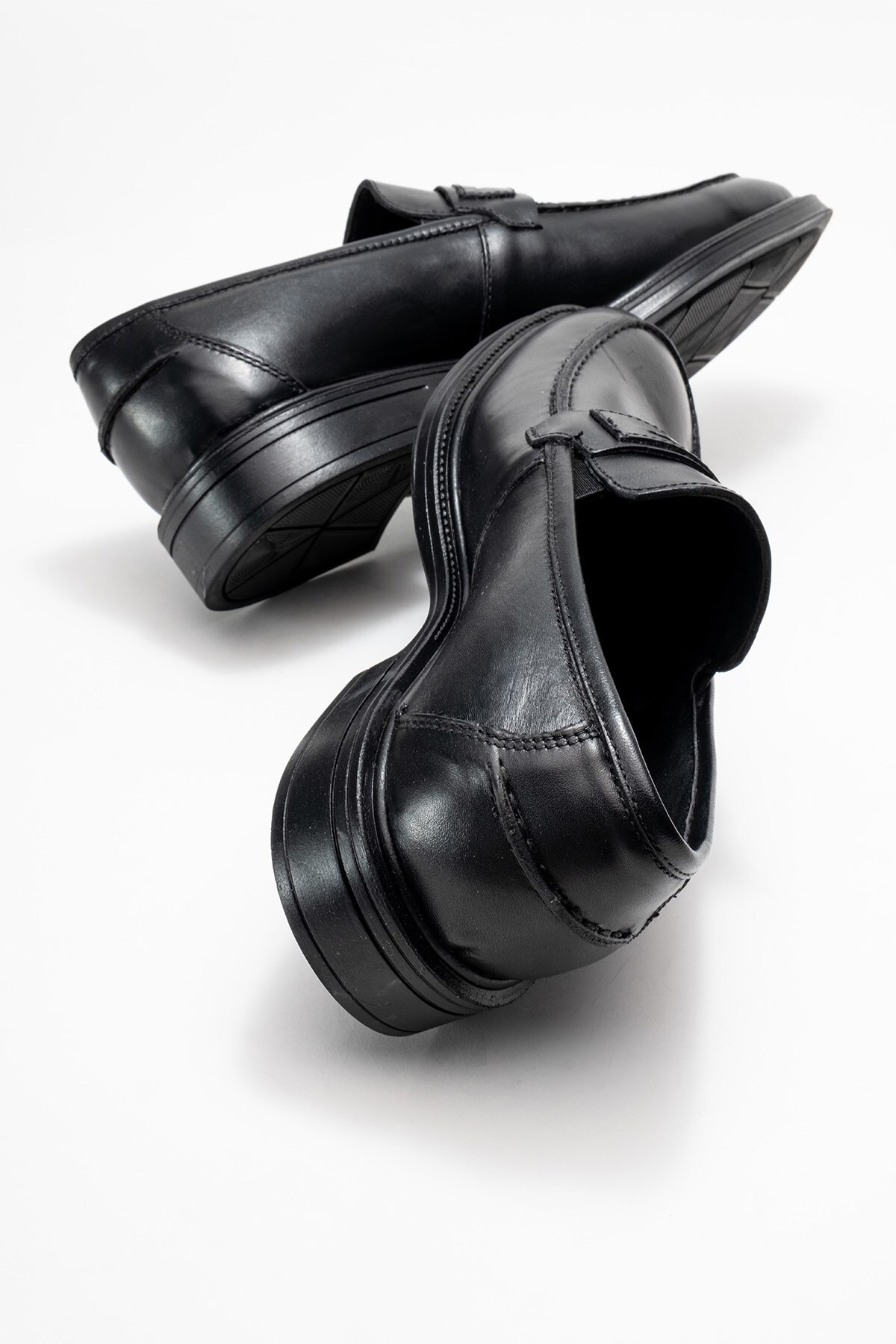 depderi  %100 Hakiki Deri, İç Dış Deri, Bağcıksız, Erkek Deri Ayakkabı - Görsel 4