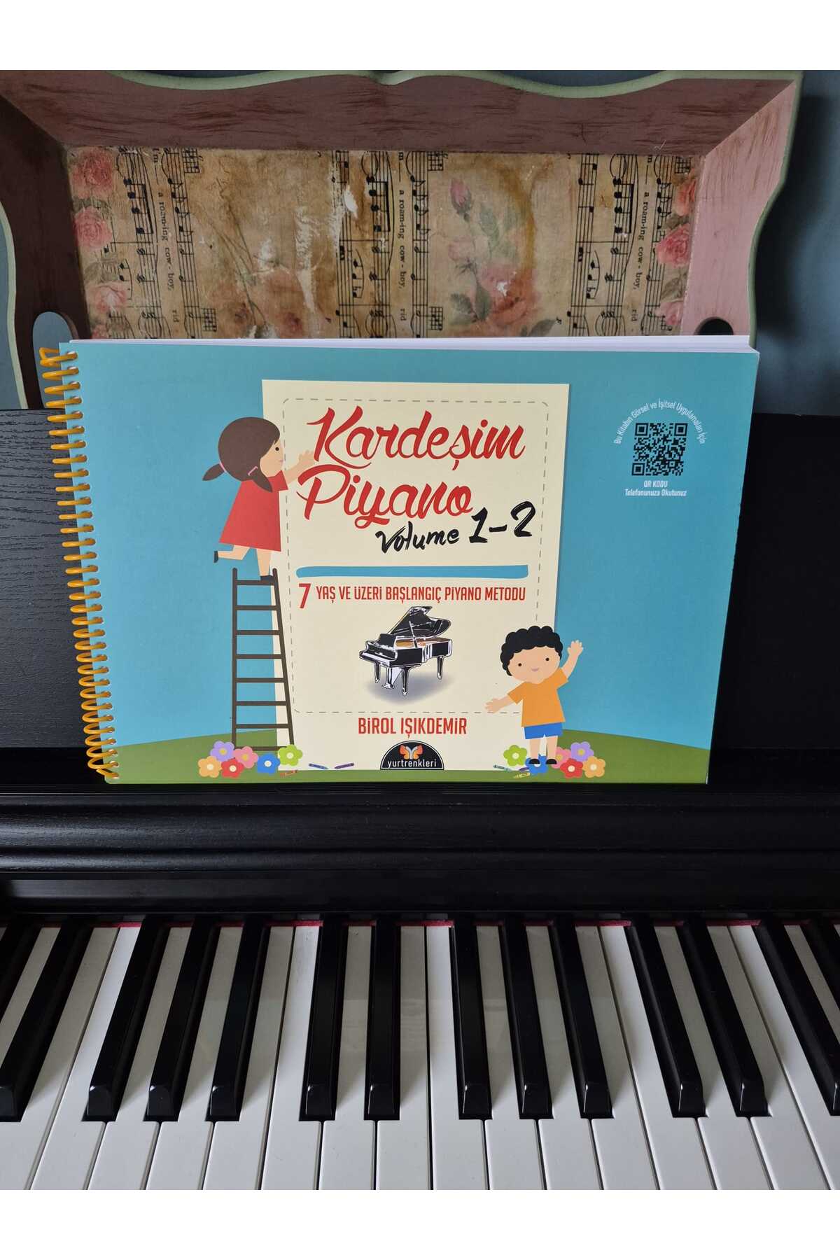 Yurtrenkleri Yayınevi Piyano Metodu Kardeşim Piyano Volume 1-2