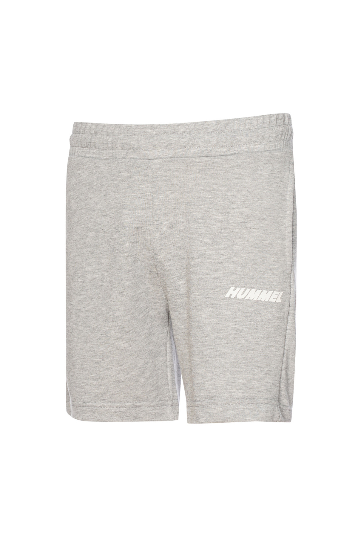 شلوارک مردانه خاکستری طرح Elemental Cotton هامل شلوارک برمودا hummel