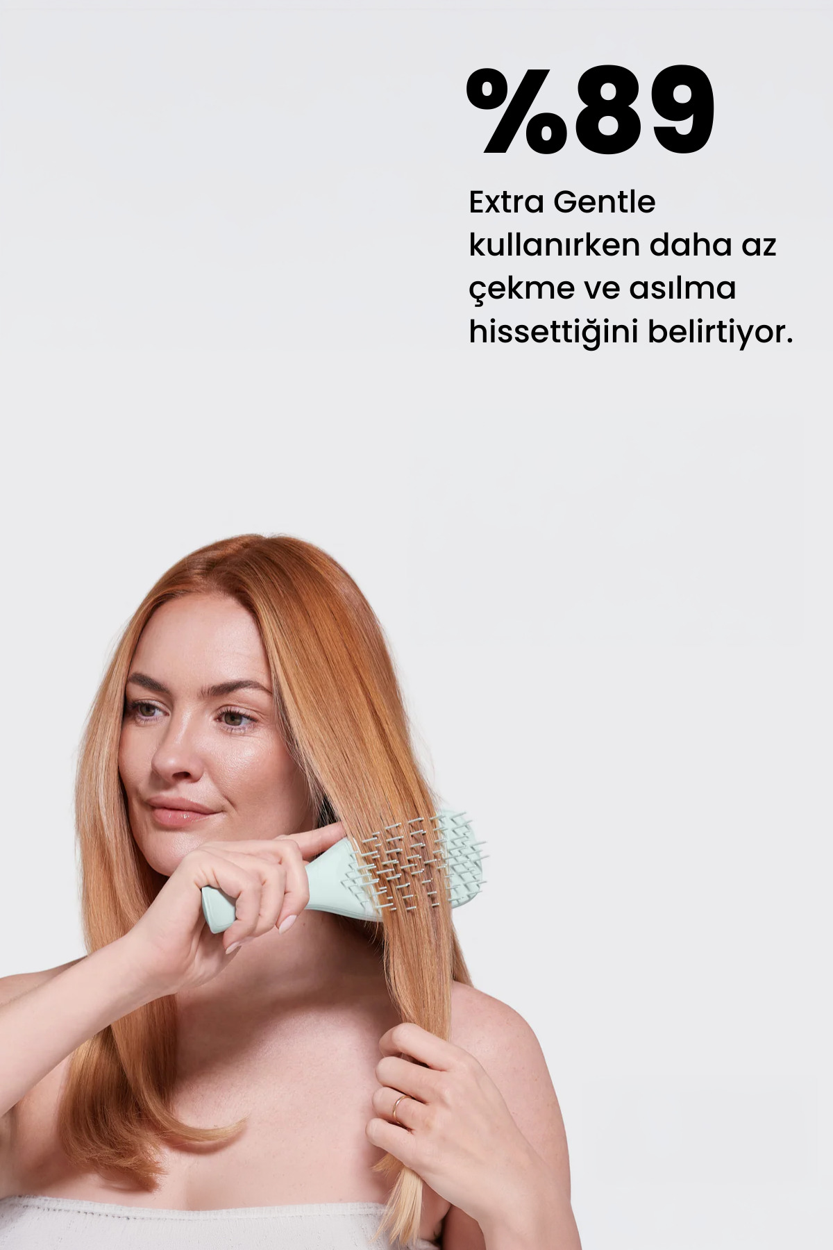 The Ultimate Detangler Extra Gentle Green Ekstra Hassas Saç Dökülmesine Karşı Fırça - Tarak — سبز 5060926687568 — تصویر 4 از 8