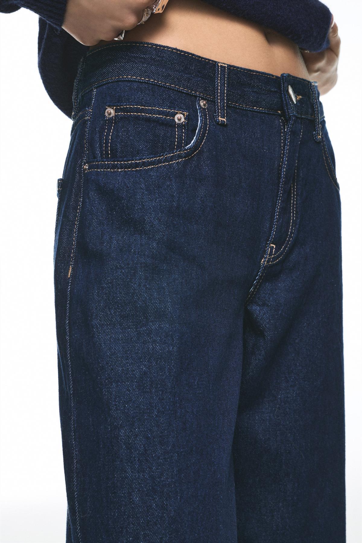 Pull & Bear  Geniş paça jean - Görsel 7