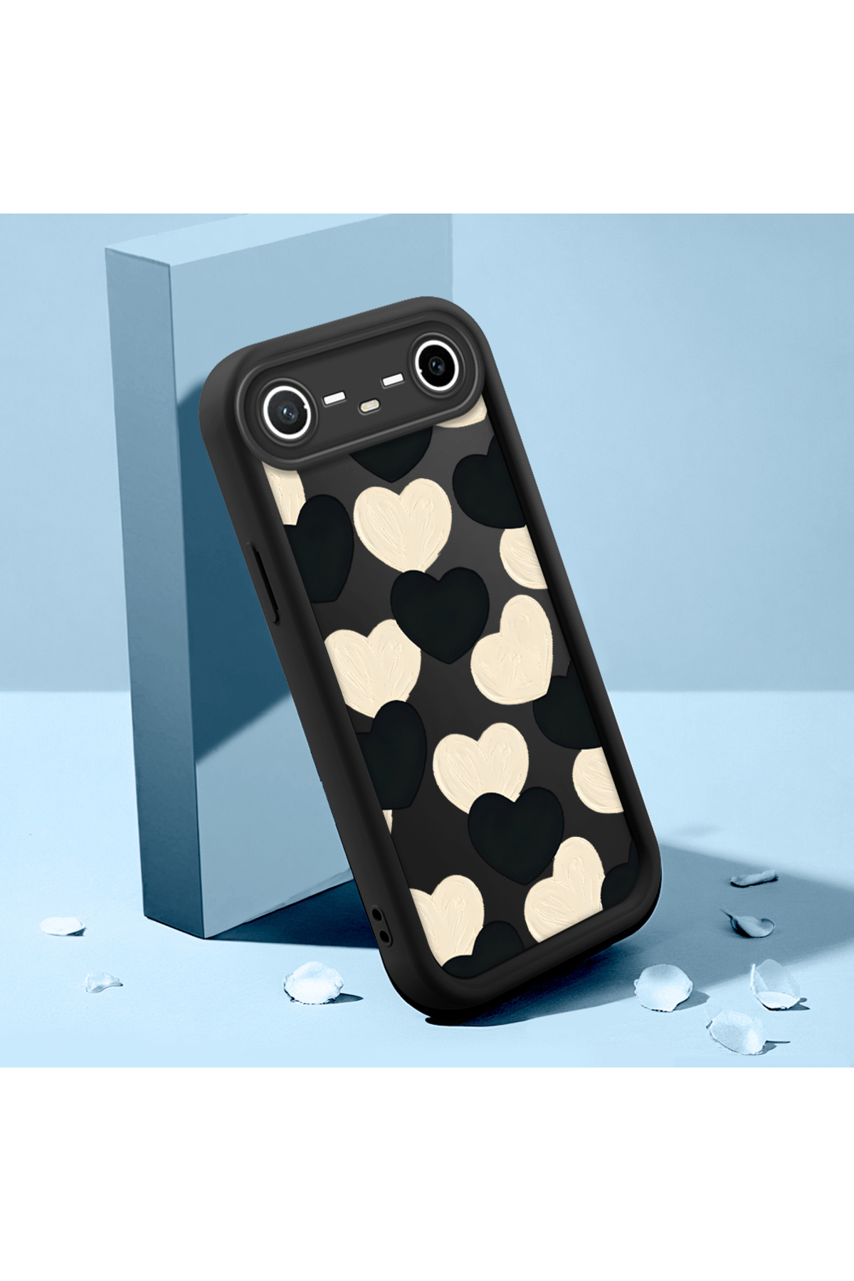 Tecno Spark Slim 5G Compatible Case Slim Soft Silicone Phone Case Heart Pattern