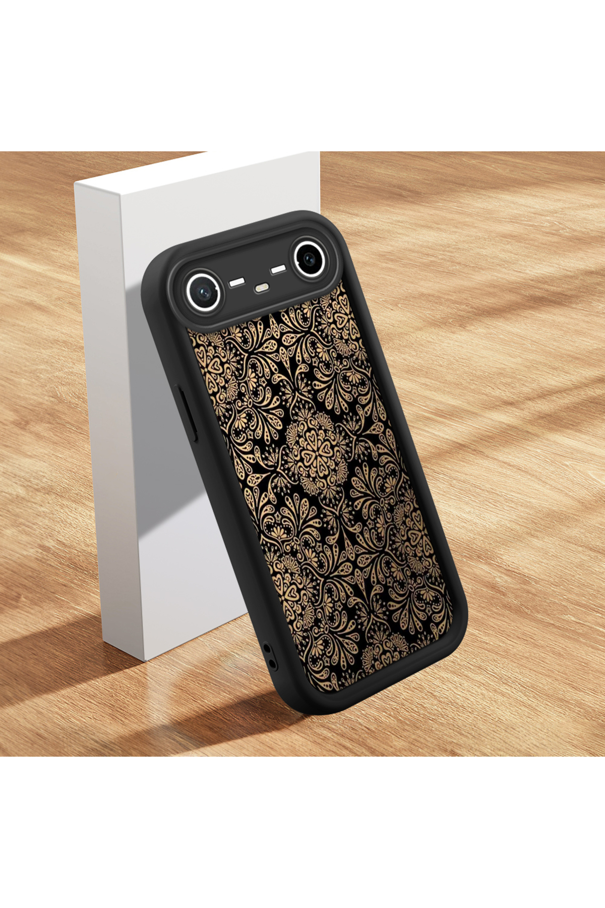 Tecno Spark Slim 5G Compatible Case Slim Soft Silicone Phone Case Iranian Pattern