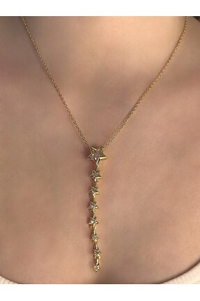 Nilly Jewelry Yıldız Taşlı Y Kolye