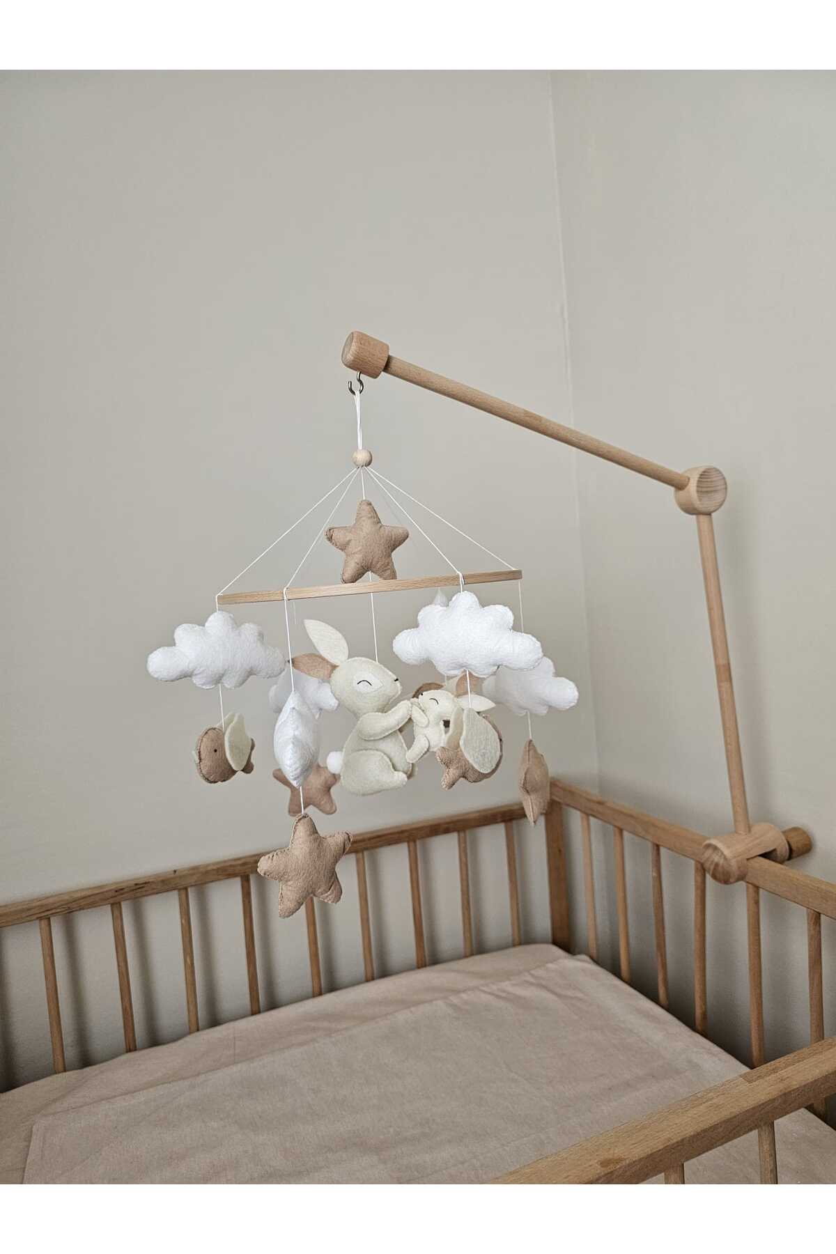 TREND METFİQ DECORATİON Özel Tasarım Bebek Dönencesi - %100 El Emeği Hastane Odası ve Baby Shower Hediyesi doğum günü fotoğrafı 4 (önizleme)