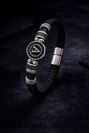 TANSESUAR Kişiselleştirilebilir Lider Hakiki Deri Erkek Bileklik