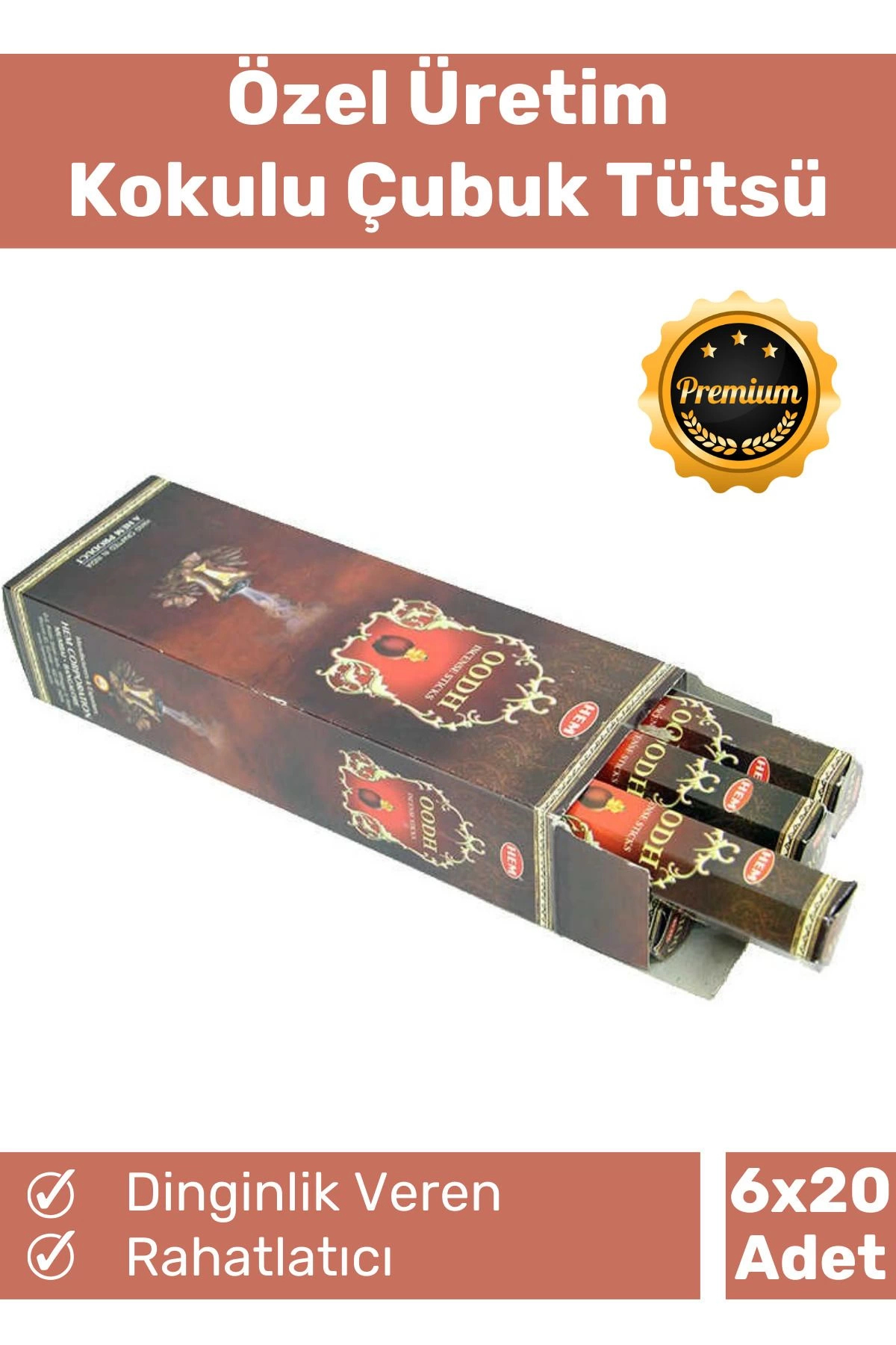 Special Production Calming Meditation Chakra Energy Relaxing Scented Stick Incense 6 x 20 Pieces