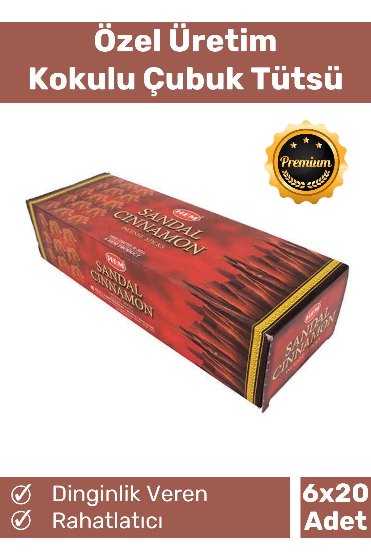 Special Production Calming Meditation Chakra Energy Relaxing Scented Stick Incense 6 x 20 Pieces