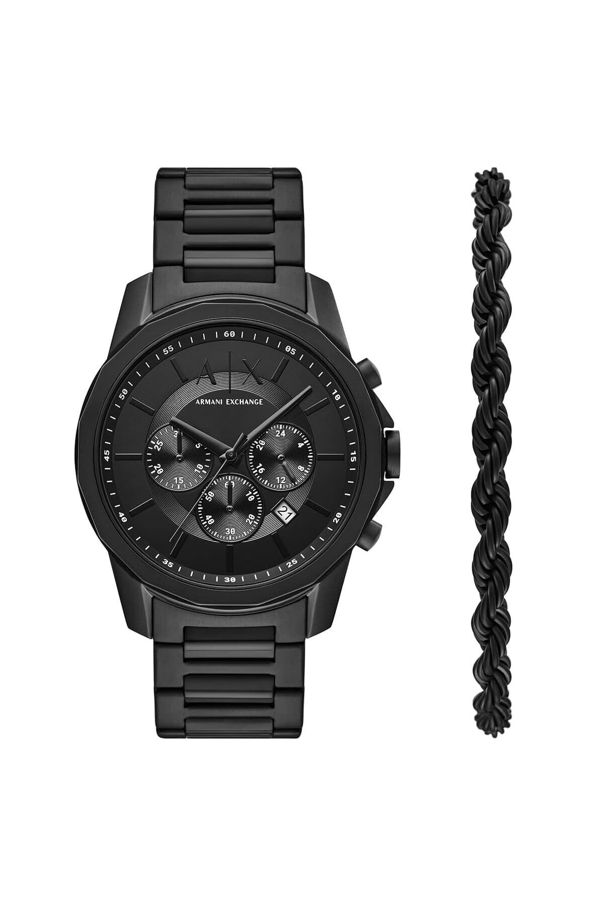 ست ساعت و دستبند مردانه AX7163SET آرمانی اکسچنج ست ساعت مچی Armani Exchange