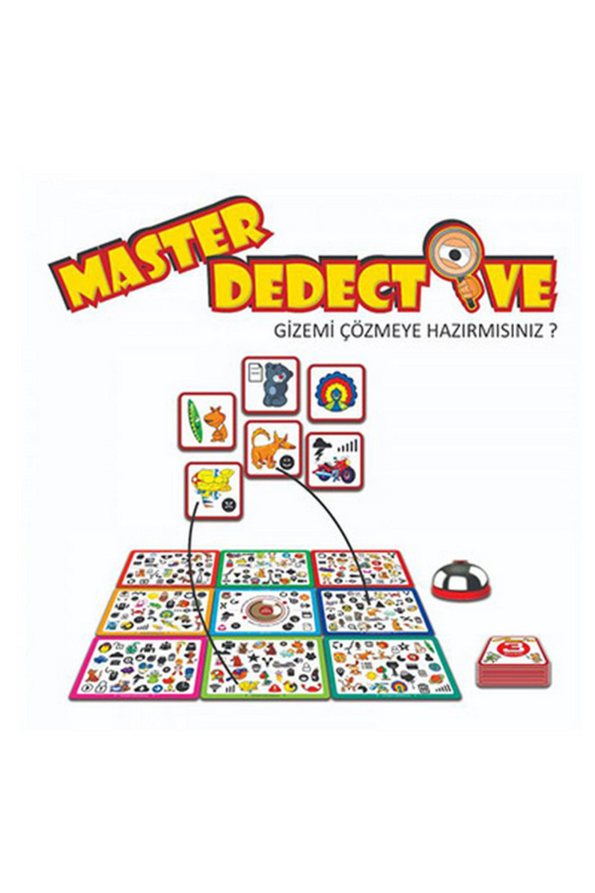 Hasbro Master Dedective Dikkat ve Zeka Oyunu - Hobi Eğitim Dünyası fotoğrafı 2 (önizleme)