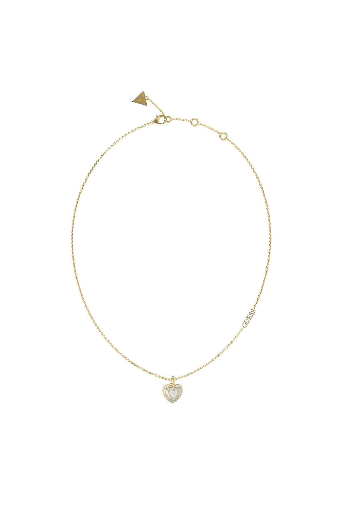 JGUJUBN04026JWYGWHTU Women's Heart Necklace