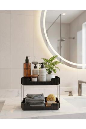 TR PEERLESS 2 KATLI SİYAH ORGANİZER