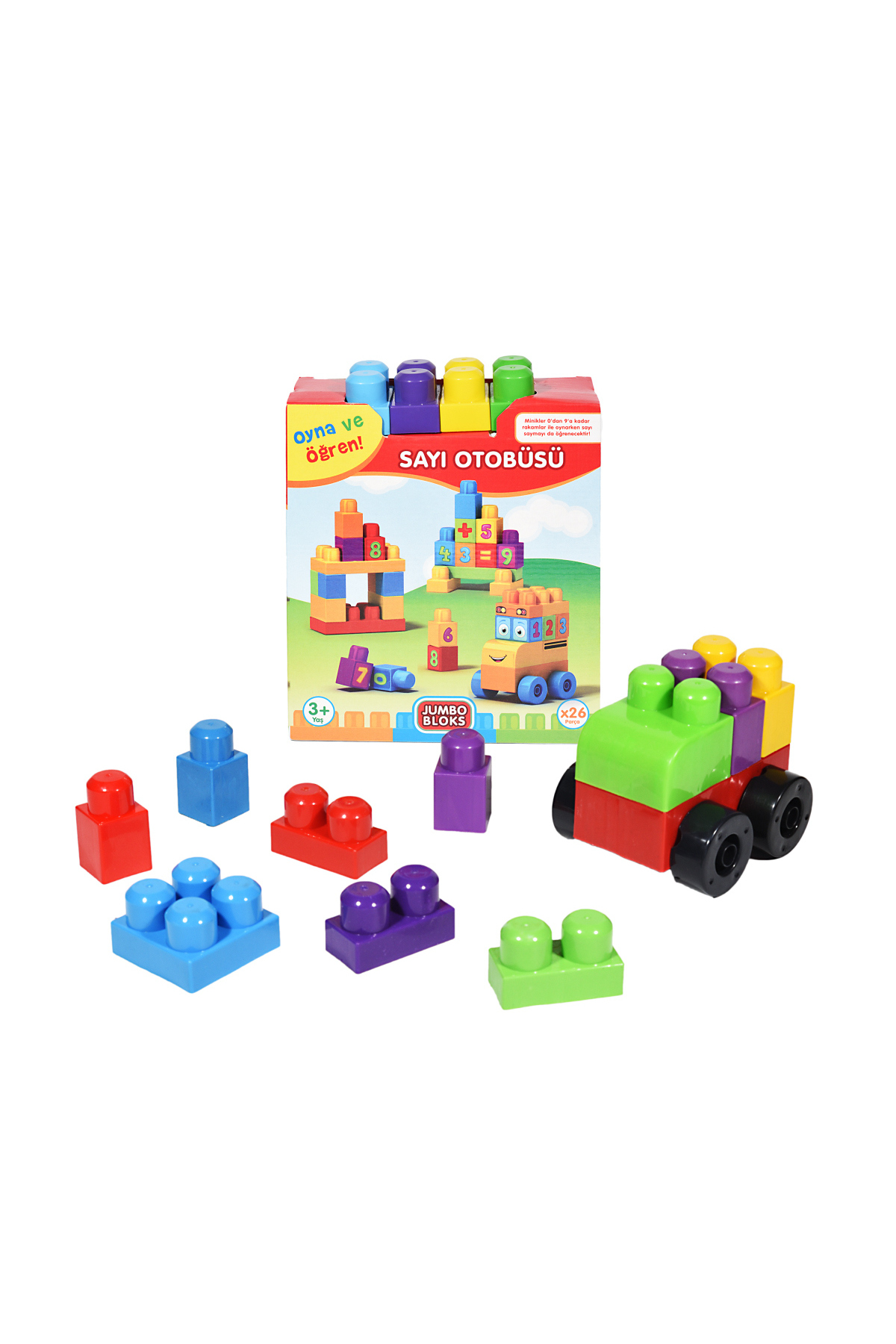toysmilla Blok sayı otobüsü fotoğrafı 5 (önizleme)