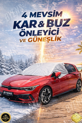 BYENS Oto Branda Araba Brandası Buzlanma Önleyici Çadırı Örtüsü Araç Tentesi ...