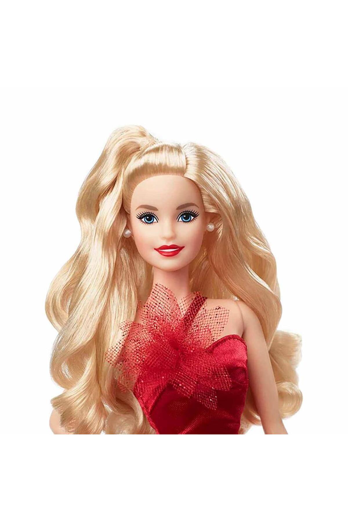 Barbie Yılbaşı 2022 Sarışın Mutlu Yıllar Bebeği fotoğrafı 4 (önizleme)
