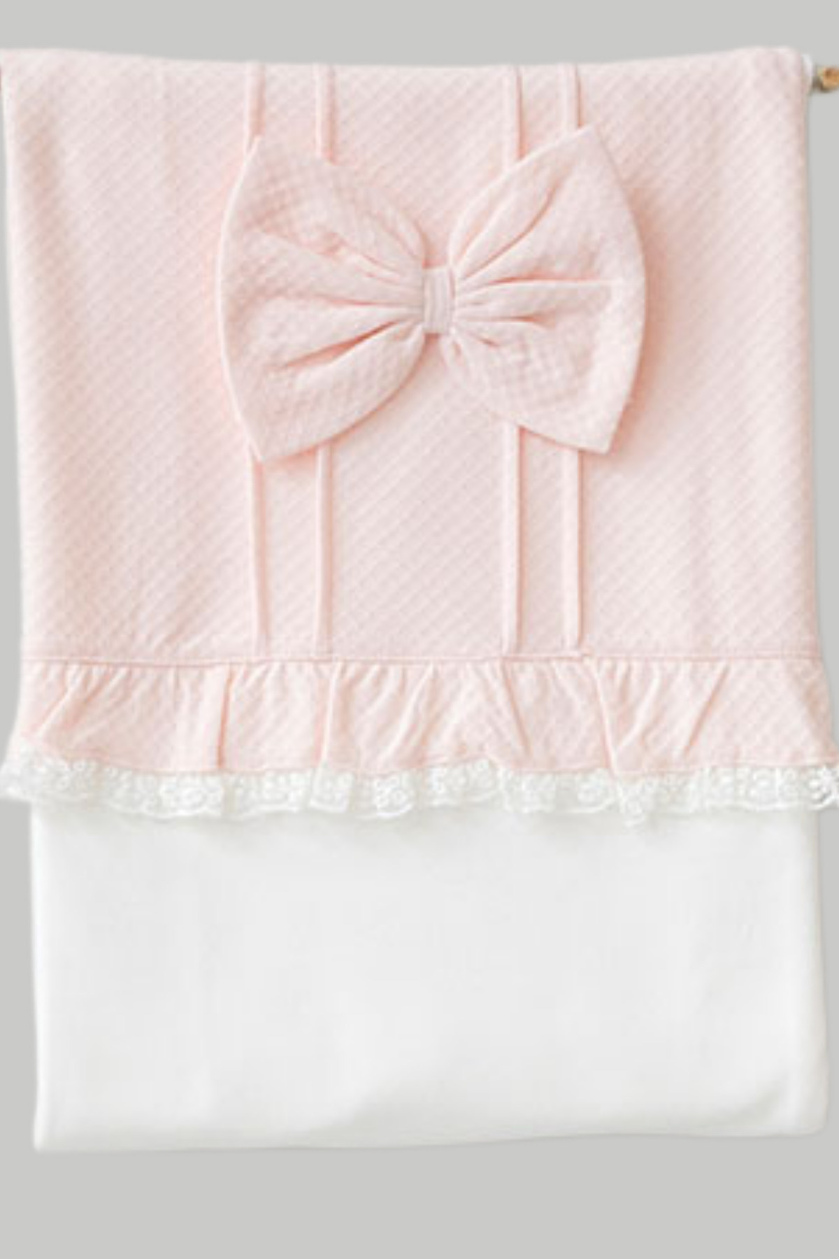 Naka Concept Jakarlı 3 Parça Kız Bebek Hastane Çıkış Seti - Pembe fotoğrafı 6 (önizleme)