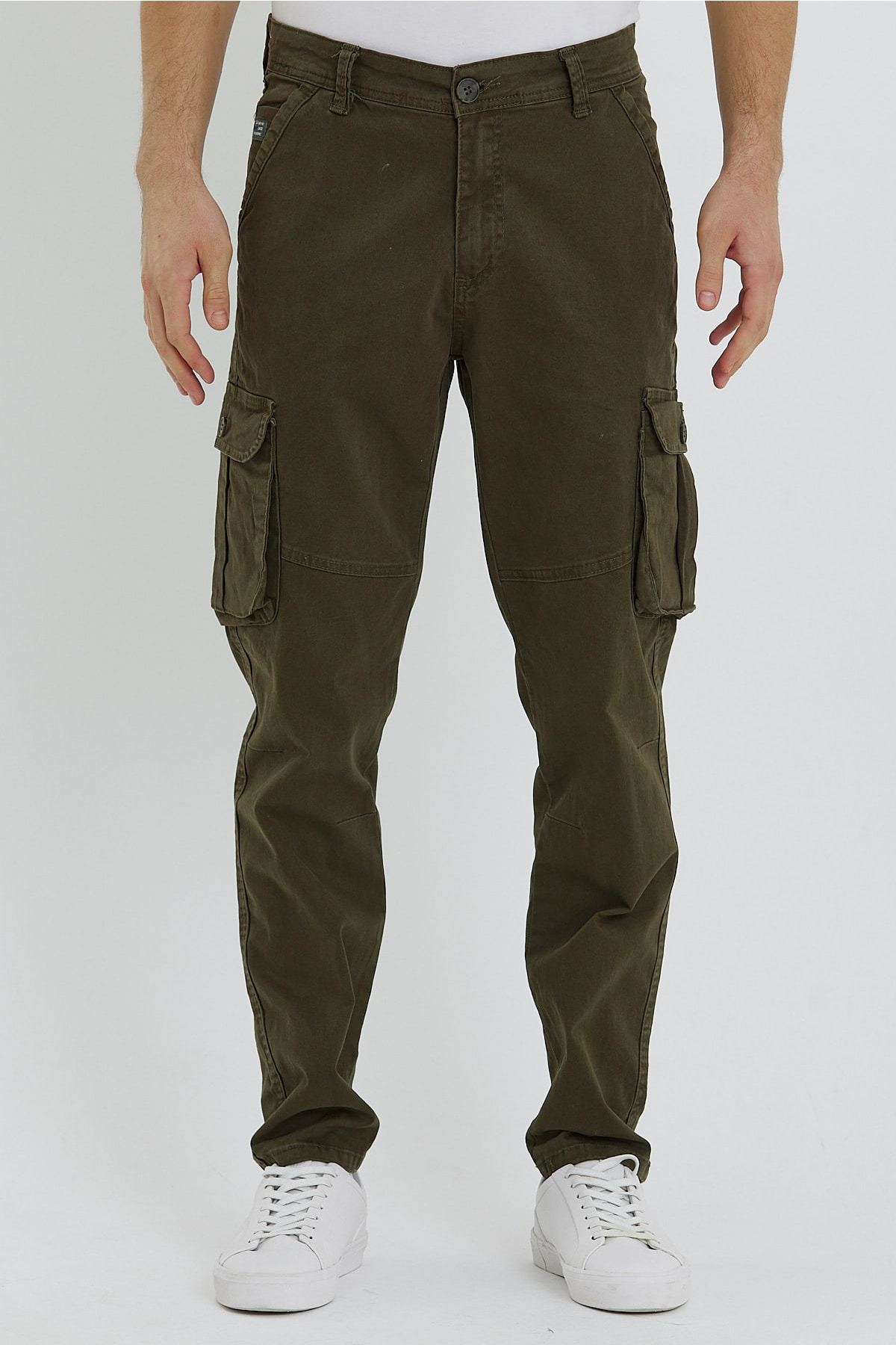 twentyfive25 Men's Baggy Fit Cargo Pants - Relaxed Fit
