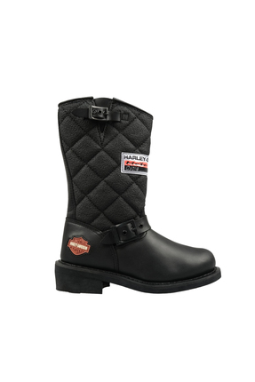 Harley Davidson Laconia Kadın Siyah Bot (025G100071-B1444)