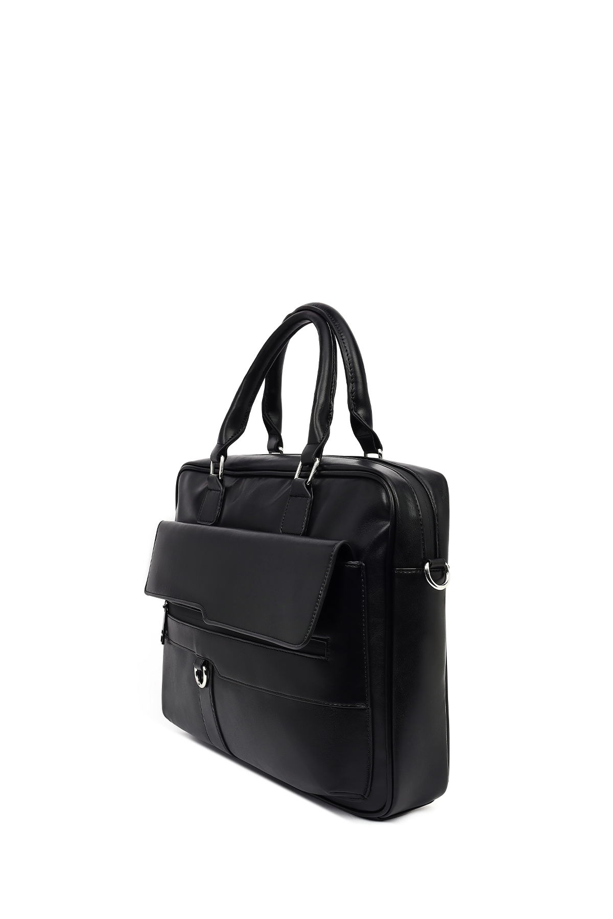 Derimod  Erkek Siyah Evrak Çantası 25WBD301818 - Görsel 5