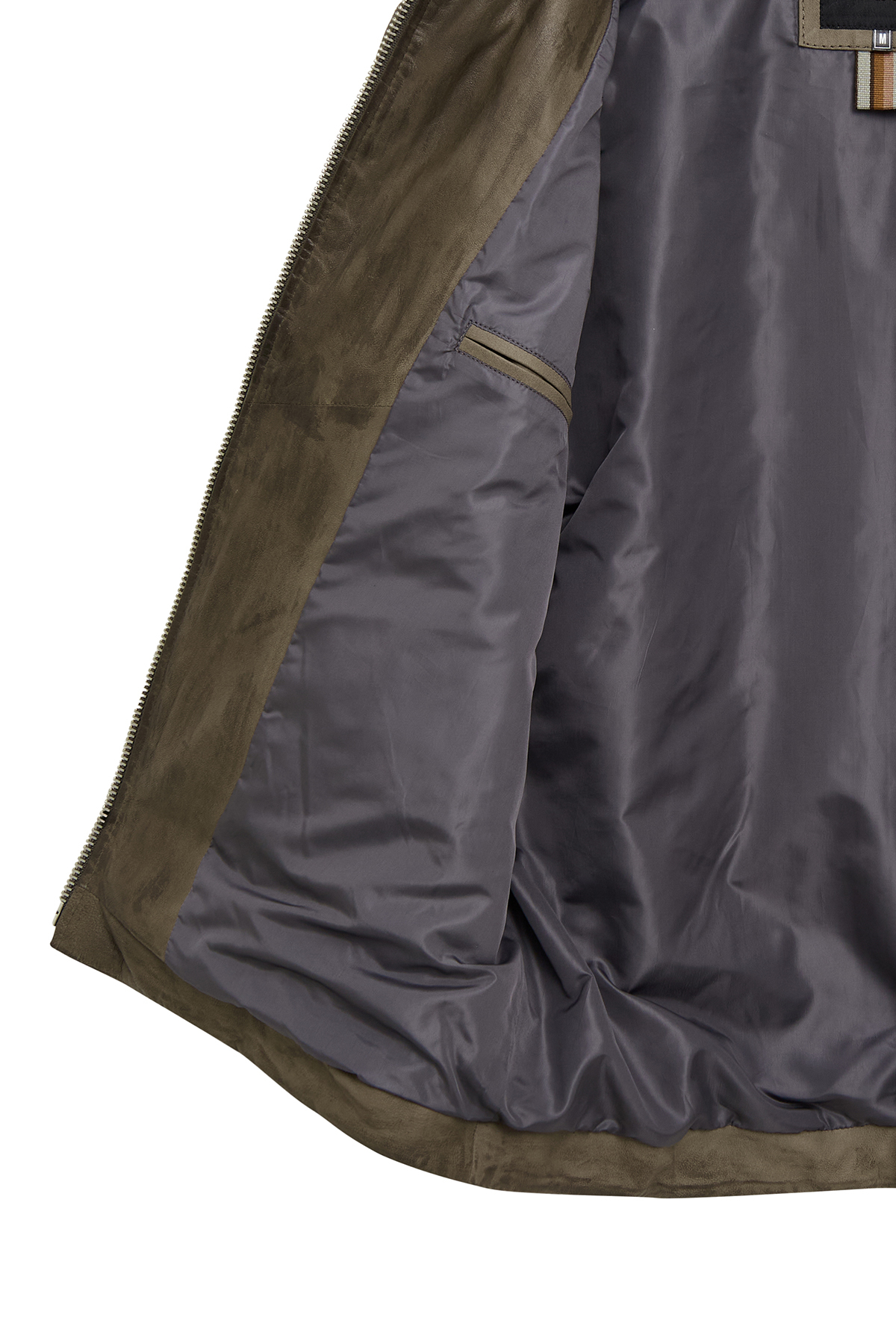 Derimod  Wermer Erkek Haki Kapüşonlu Deri Mont 25WGD6592W4 - Görsel 7