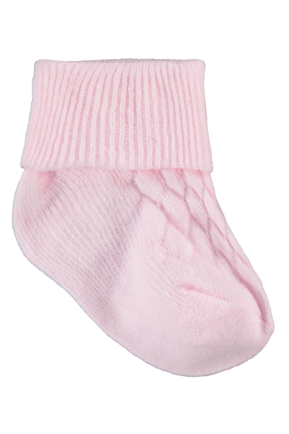 Civil Baby Kız Bebek 3'lü Çorap Set 0-6 Ay - Standart fotoğrafı 3 (önizleme)