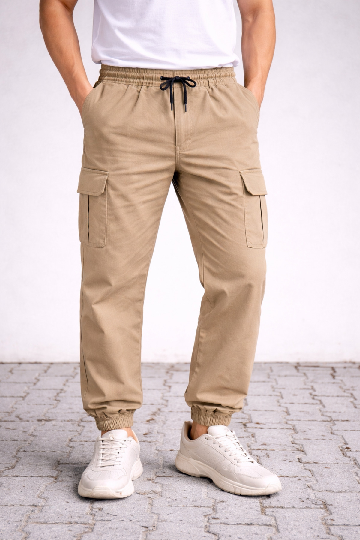 Cargo Shalwar Pants Multi Pockets Tactical Pants Shalwar
