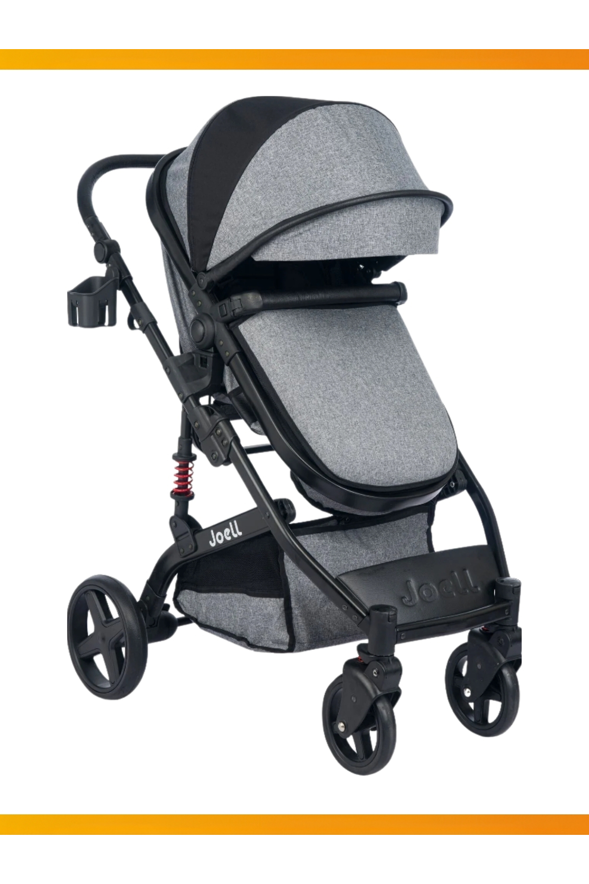 modabebekler 4’ü 1 Arada Travel Sistem Bebek Arabası – Ana Kucağı, Salıncak ve Bakım Çantalı fotoğrafı 3 (önizleme)